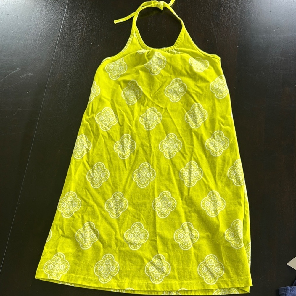 Hanna Andersson Bright Yellow Kids Dress